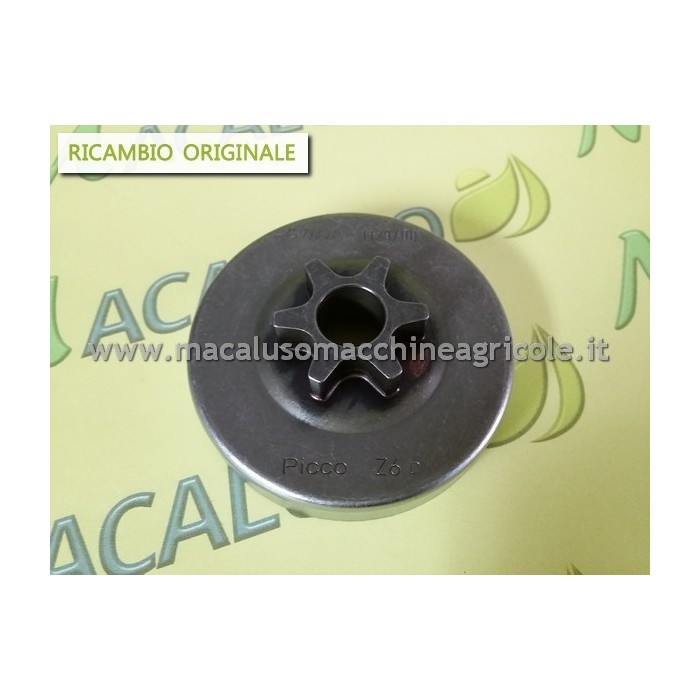 Campana frizione per motosega Stihl 020 MS200T 3/8" picco 6 denti art.11296402000