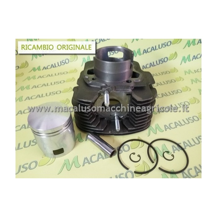 Cilindro Ape TM 703 completo di pistone e fasce 828864 gruppo termico