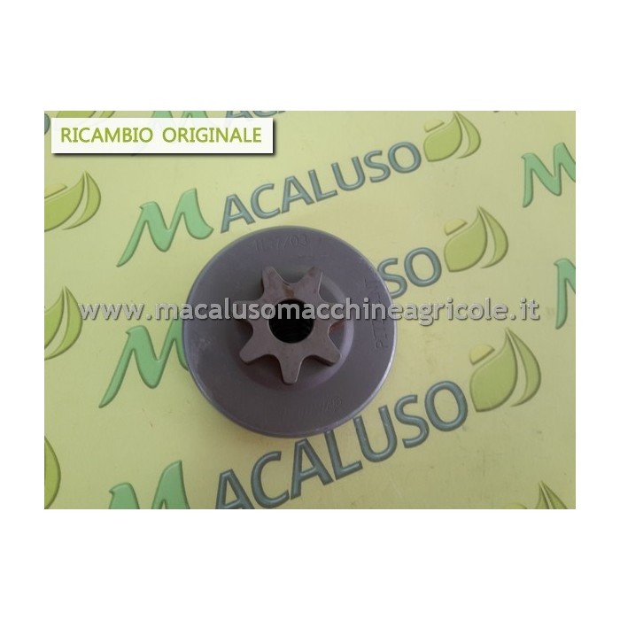 Campana frizione per motosega Stihl passo 3/8 denti 7 art.11376402003 rocchetto catena
