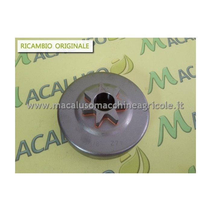 Campana frizione per motosega Stihl passo 3/8 denti 7 art.11256402006 rocchetto catena