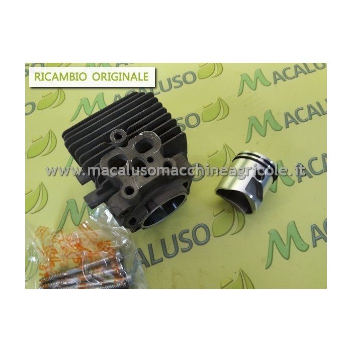 Cilindro pistone per Soffiatore e Aspiratore Stihl BG86 SH56 D.34 art.42410201203 gruppo termico