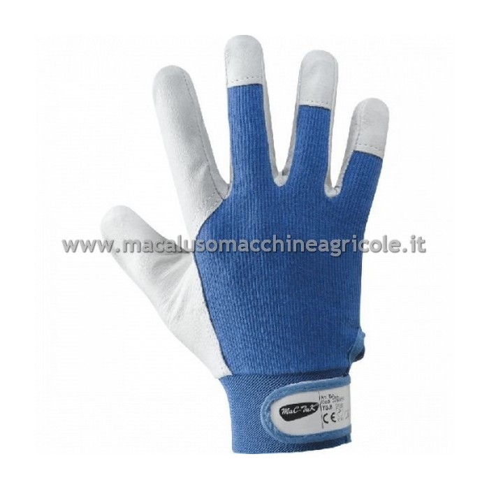 Guanti Mak-Tuk Ball pelle fiore 