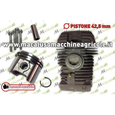 Cilindro con pistone per motosega Stihl MS250 d. 42,5 art.11230201209