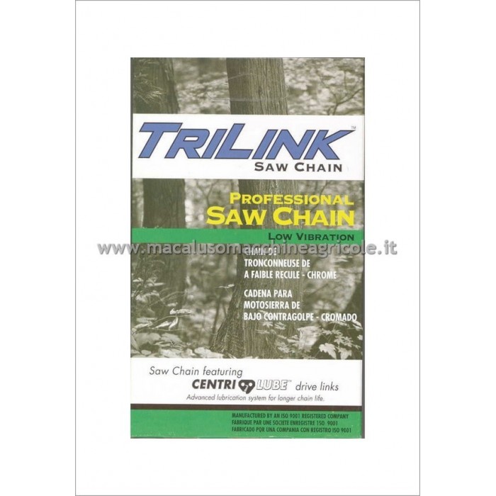 Catena per motosega Trilink 3/8"LP Passo 91 maglie 44