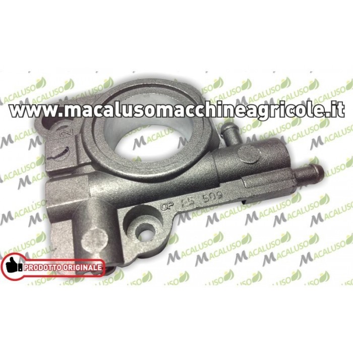 Pompa olio motosega Echo CS2600 completa ingranaggio chiocciolina metallo