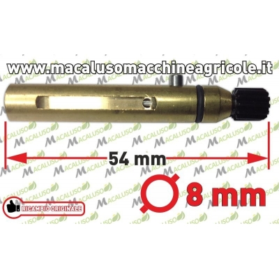 Pompa olio Motosega Alpina Castor 360 370 390 410 DIAMETRO 8 mm vite senza fine
