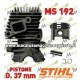 Cilindro pistone motosega Stihl MS192T d.37 gruppo termico motore 11370201203