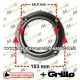 Frizione cono con ferodo 77mm x motozappa Grillo e simili