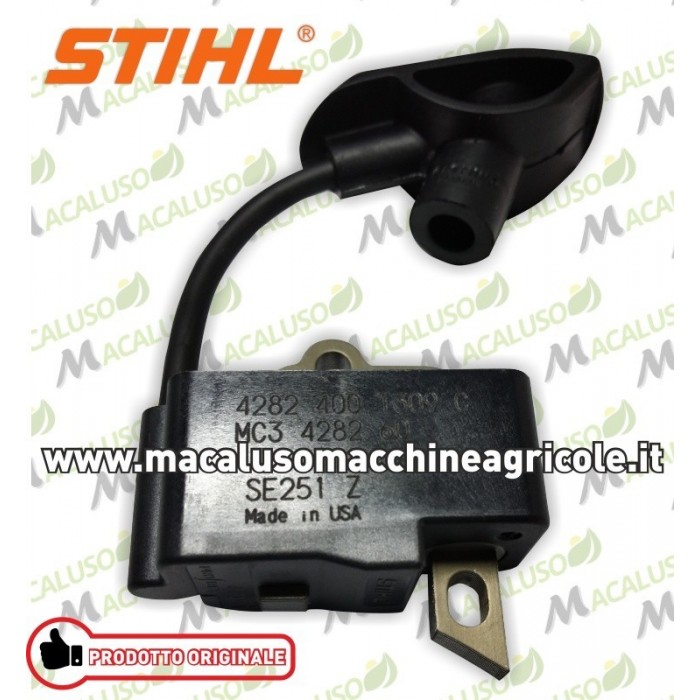 Bobina soffiatore Stihl BR550 BR600 BR700 modulo accensione 42824001308