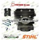 Cilindro pistone Soffiatore Aspiratore Stihl BG86 SH86 D.34 1°serie 42410201200 gruppo termico