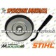 Campana frizione motosega Stihl MS192T MS193T passo 1/4" 8 denti 11376402006 rocchetto