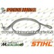 Nastro freno catena motosega Stihl MS361 MS362 MS391 sicurezza blocca campana 11351605400