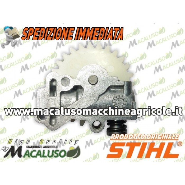 Pompa olio con chiocciolina Motosega Stihl MS380 MS381 038 11196403200