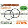 Kit 2 fascia elastica D 37 x 1,2 motosega Stihl MS170 MS171 MS192T segmento 11300343003