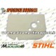 Filtro aria a pannello motosega Stihl 009 011 012 11201201600
