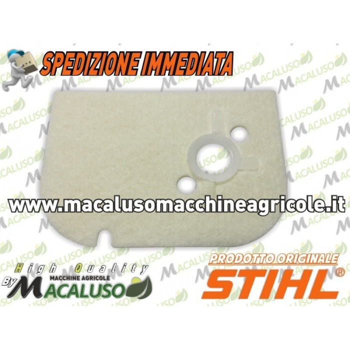 Filtro aria a pannello motosega Stihl 009 011 012 11201201600