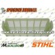Filtro aria a rete motosega Stihl MS210 MS230 MS250 11231201612