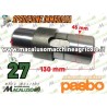 Albero porta corona motozappa Pasbo G72 G73 G83 es 27 asse fresa Sicilzappa Eurogreen Diesse mozzetto