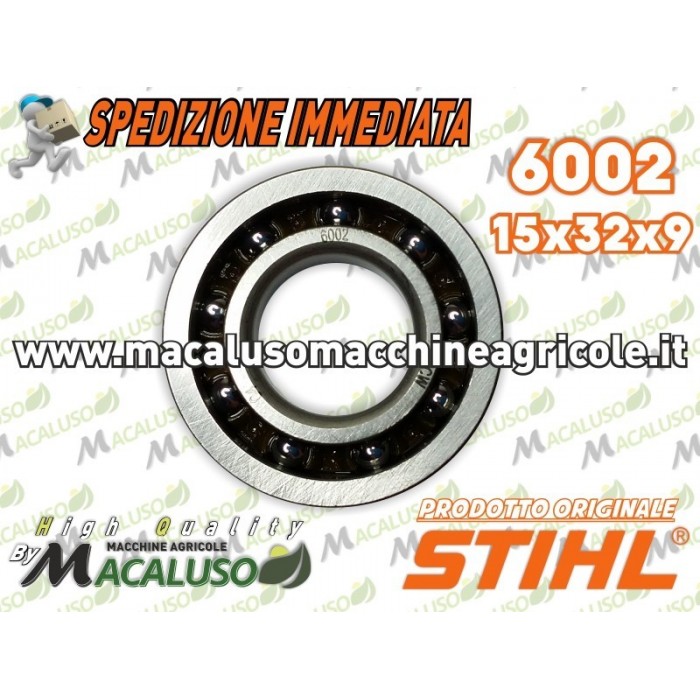 Cuscinetto 6002 albero motore motosega MS170 MS180 Sthil decespugliatore FS240 FS260 95030030312