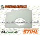 Filtro aria motosega Stihl MS170 2mix MS180 2mix spugna 11301411700