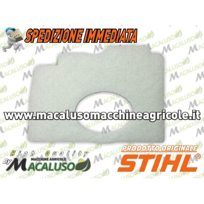 Filtro aria motosega Stihl MS170 2mix MS180 2mix spugna 11301411700