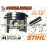 Pistone motosega Stihl MS192T d.37 completo di fasce 11370302002