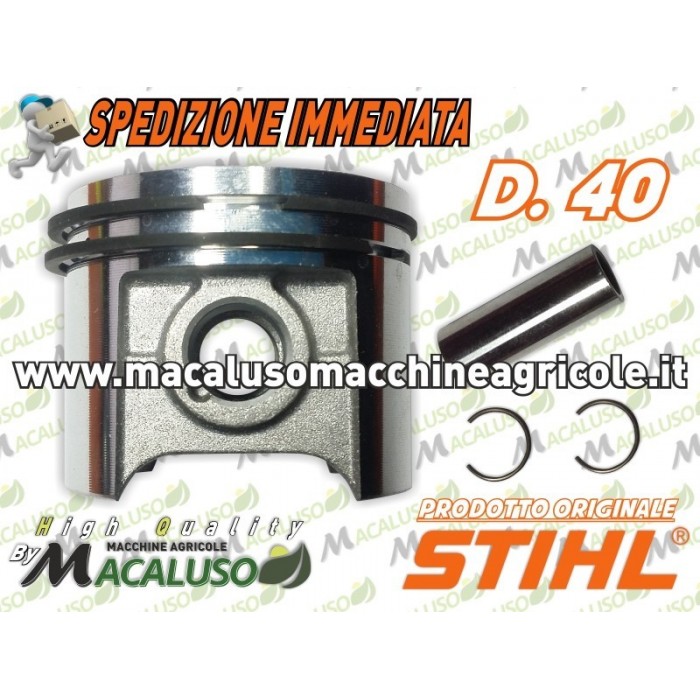 Pistone per motosega Stihl 021 MS210 d.40 art.11230302003