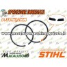 Kit 2 fascia elastica D 38 x 1,2 motosega Stihl MS180 MS181 segmento 11300343002