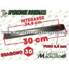 Asse esagono 30 lungo 30 cm Motozappa Pasbo G14 porta fresa esagonale