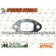 Guarnizione scarico decespugliatore soffiatore aspiratore Stihl FS55 BG85 SH85 41401490602