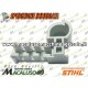 Cursore tenditore in plastica motosega Stihl 017 018 019T 021 023 11236642205