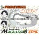 Carcassa motore completa motosega Stihl MS193T carcassa monoblocco 11370203004