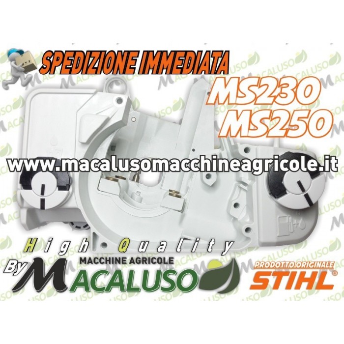 Carcassa motore completa motosega Stihl MS230 MS250 carter monoblocco 11230203033