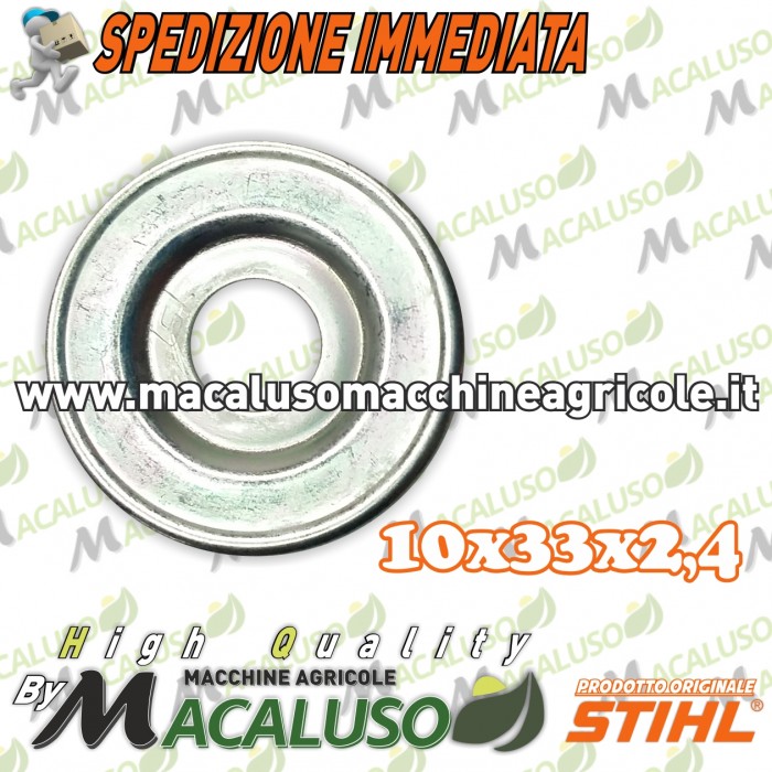 Disco di sicurezza d. 33 campana frizione motosega Stihl (VEDI DETTAGLI) 00009581021 00009581022