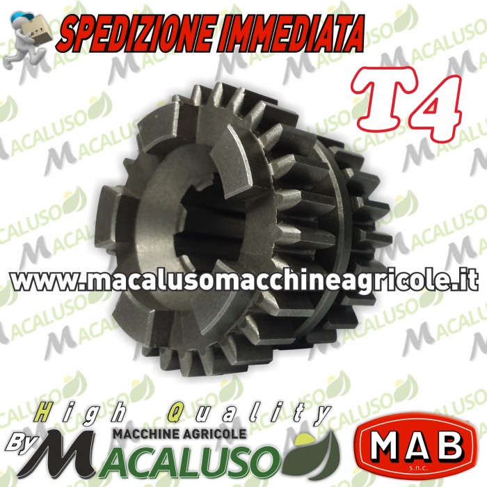 Ingranaggio doppio scorrevole Z.22-26 Mab T4 