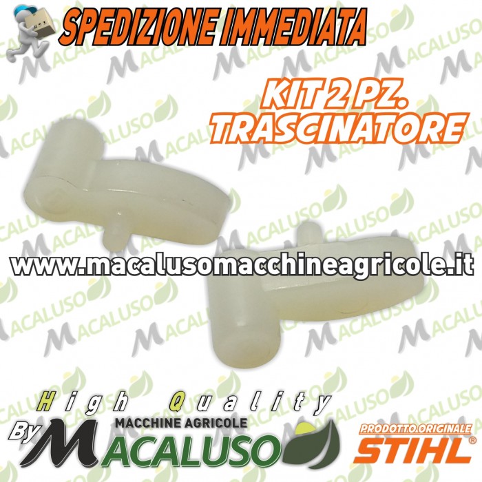 Kit 2 Salterello avviamento Soffiatore BG56 SH86 Stihl dentello trascinatore 11231957200