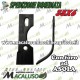 2 Zappette asola curva universale x motozappa 35x6 zappa zappetta fresa lama