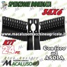 24 Zappette asola curva universale x motozappa 35 x 6 zappa zappetta fresa lama