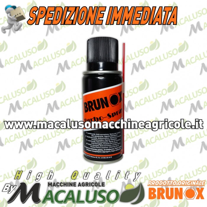 Bomboletta Brunox Turbo Spray da 100ml BRX100 lubrificante olio