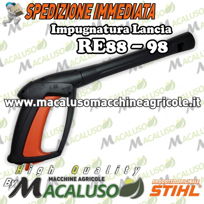 Pistola idropulitrice Stihl RE88 RE98 impugnatura lancia 49155001398
