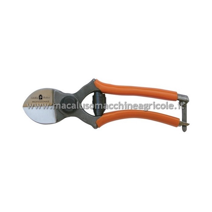 Forbici da vigna doppio taglio cm.21 con regolatore Paolucci