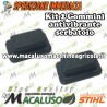 Kit 2 tampone gomma serbatoio decespugliatore stihl FS80 FS85 antivibrante ammortizzatore 41373528105