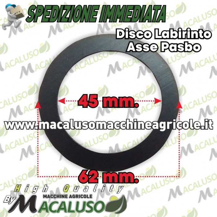 DISCO LABIRINTO MOTOZAPPA PASBO G51 G72 G73 G83 G94 G84 G14 LAMELLA EUROGREEN DIESSE SICILZAPPA
