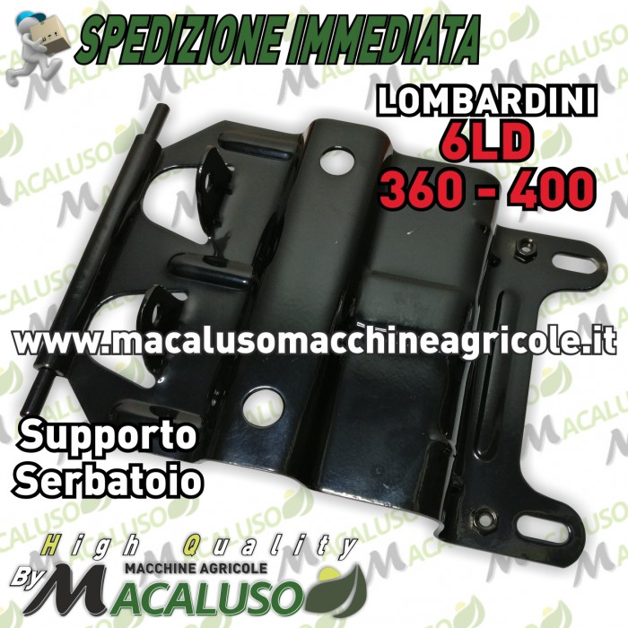 Supporto serbatoio motore lombardini 6LD 360 400 520 530 staffa 6ld360 6ld400