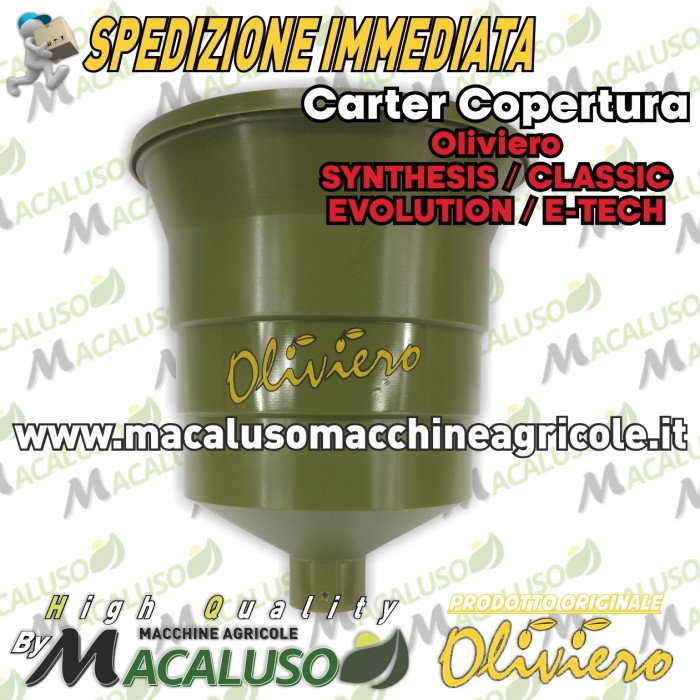 Carter copertura albero abbacchiatore Oliviero Synthesis, Classic, Evolution, E-Tech 