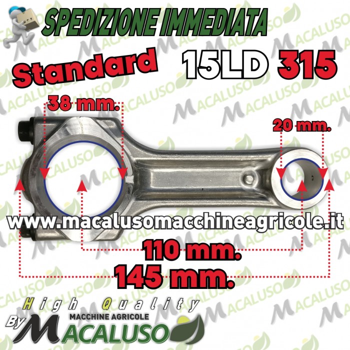 Biella adattabile a Lombardini 15LD 315-350 Standard 