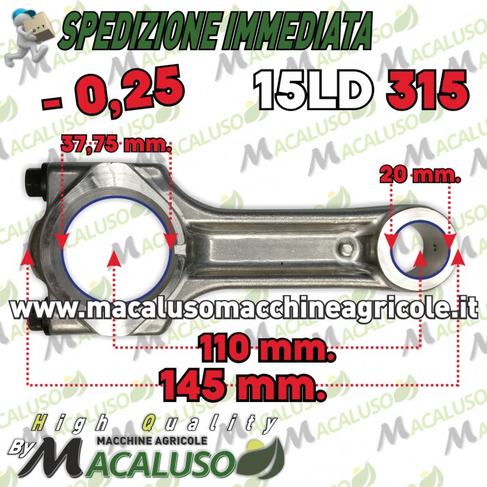 Biella adattabile a Lombardini 15LD 315-350 Standard 