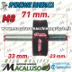 Gommino antivibrante M8 D. 40 x 15 mm motocompressore Hobby e HobbyAir Campagnola 01420132