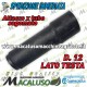 Raccordo in plastica tubo sagomato asta Campagnola R3 R4 mm.12 abbacchiatore sferzatore lato testa 0160 0157