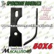 32 Zappette asola curva universale x motozappa 50x6 zappa zappetta fresa lama kit serie